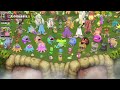 Plant Island Evolution & Full Songs (All Common, Rare & Epic) | My Singing Monsters