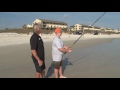 How to set up rig for surf fishing