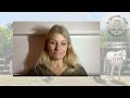 Brazilian dressage instructor Andrea Kober interviews Mia Lykke Nielsen