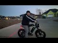 ENGWE M20 Electric Bike for Adults 750 Watt Motor - Dual Suspension + Fat Tires 28 MPH