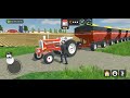 I PULLED 15 LOADED WAGONS WITH A 1206 INTERNATIONAL! (AMERICAN FARMING!)