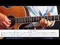 Create in me a clean heart. Fingerstyle guitar tutorial with TAB