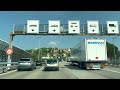 Driving in Switzerland and Italy: Autostrada A2 & A9 E35 from Bellinzona to Como