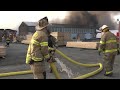 Huge 4-alarm factory fire in West Easton, Pennsylvania