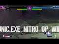 Shadic Sonow Vs Sonic.EXE Nitro Op In Mugen