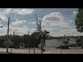 CAR BREAKS RAILROAD CROSSING GATE!! Plus MBTA Boston Strong & Tropicana Coaches