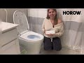 A heartfelt thank you to @Angelina_share for insightful appraisal of our HOROW T05 Smart Toilet!