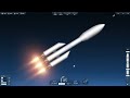 How to launch a satellite into orbit in SFS?