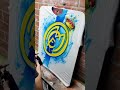 Painting a Graffiti logo for @realmadrid ⚽👑