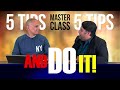 5 TIPS MASTER CLASS - PROMO 2018