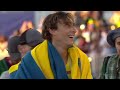 Mondo Duplantis reacts to pole vault world record | Athletes React