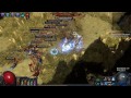[Path of Exile 1.3] My Ultimate Caller of Storms doing a - 25% max resist Gorge map