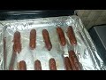 Easy way to cook Sausage in the Oven