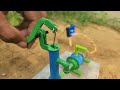 Borewell drilling machine | Mini water pump | Motor pump | Science project