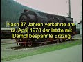 Dampf auf der steirischen Erzbergbahn Okt. 1976