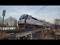 [HD] New Jersey Transit Trains in Hoboken, Secaucus, & Garfield