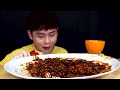 ASMR 토핑가득 짜장라면 스팸 닭다리구이 군만두 치즈볼 소세지 먹방~! Black Bean Noodles With Spam Sausage Chicken Legs MuKBang~!