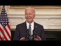 President Biden gives remarks on Middle East