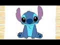 How to Draw STITCH I Easy