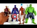 MERAKIT MAINAN HULK SMASH, SIREN HEAD, BLUE SPIDERMAN, IRONMAN AVENGERS SUPERHERO TOYS