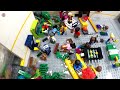LEGO LANDSLIDE in WATERFALL cause FLOOD CITY - DISASTER Action MOVIE - ep 61