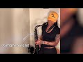 Talented Woman Makes A Saxophone Sound So GOOD.. Playing Old School Jam 