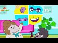 Pink And Black | Don't Feel Jealous | + More Kids Songs And Nursery Rhymes by Lucky Zee Zee
