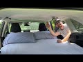 DIY (Easy & Affordable) SUV Camping Setup Tour! (Toyota Rav4 Car Camper) | SUV Camping Series 1