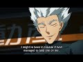 Garou is Surprised by Metal Bat's Death Blow // Metal Bat Uses Full Power against Garou