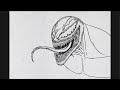 how to draw  venom ( #pencildrawing  #easydrawing #art #artist  @selvakumararts-rr5vl )