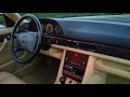 1991 Mercedes Benz 560SEC walkaround