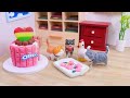 Rainbow Chocolate Cake 🌈 Miniature Rainbow Chocolate Cake Decorating  With M&M Candies 🍫 Mini Cakes