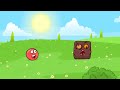 Playing RED BALL 4 with Tomato Ball and killing the BOSS in Volume 1 all levels played