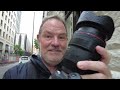 Canon RF 28-70 f/2 Street Photography in the RAIN!