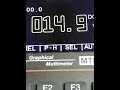 MT8208 oscilloscope vs voltmeter measures