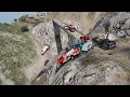 Cars Crash on Small Bridge in Grand Theft Auto V
