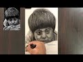 Charcoal Pencil Drawing | Portrait | Timelapse Video