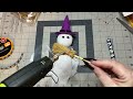 Easy Ghost Ornament | Easy Halloween Decor | Easy Halloween DIY