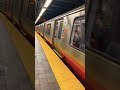 MBTA Orange Line 1400s Arriving at Downtown Crossing (July 1, 2024) #mbta #shorts