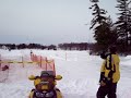 Janet on a 2009 Ski-Doo MXZ TNT 500ss doing 89.5mph at the South Seguin Radar Run on Oastler