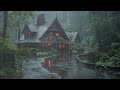 Eliminate Troubles & Sleep in 5 Minutes with Heavy Rain in the Forest | Reduce Stress and Insomnia