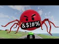 Epic Escape From Monster McQueen Eater, Iphone Eater, Lightning McQueen Eater Giant Bot|BeamNG.Drive