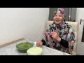 Easy Green Ghutney sauce (Recipe)  آموزش چتنی با همراه سبزیجات