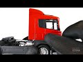 Restoration Scania R470 Abandoned semi trailer car truck