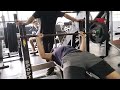 Chest day at 70kg/154lb bw(Shredding)