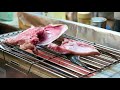 Japanese Street Food - GIANT MAHI MAHI FISH Japan Seafood