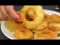 Try the technique that will change your way of making breaded onion rings!