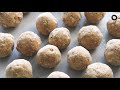 Simple & Quick Wheat flour Ladoo with dry fruits | Atta Ladoo Recipe