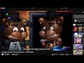 Reacting to: FNAF 2 BUT REALLY REALLY FAST!!! - Gold Version