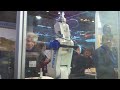 Dancing robot arms, big bang fair.